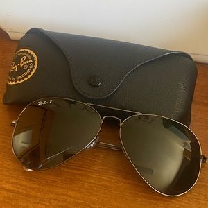 RAY BAN RB3689 Aviator Classic Large Metal 002